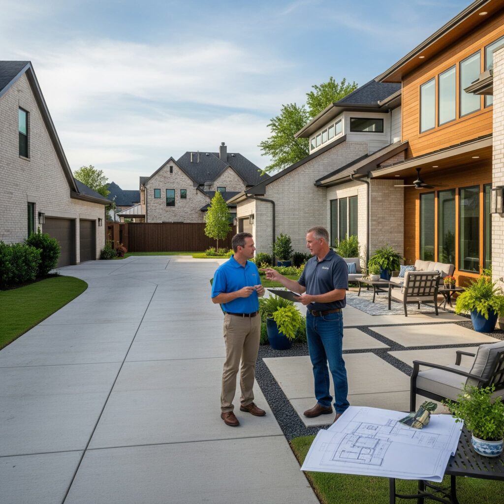 concrete contractors near me grand prairie