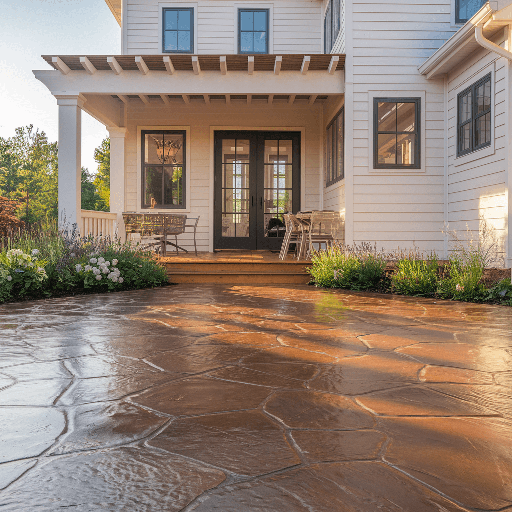 concrete patio grand prairie