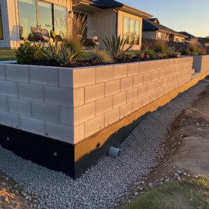 concrete retaining wall grand prairie