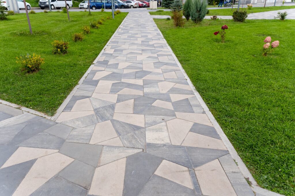 concrete walkway grand prairie