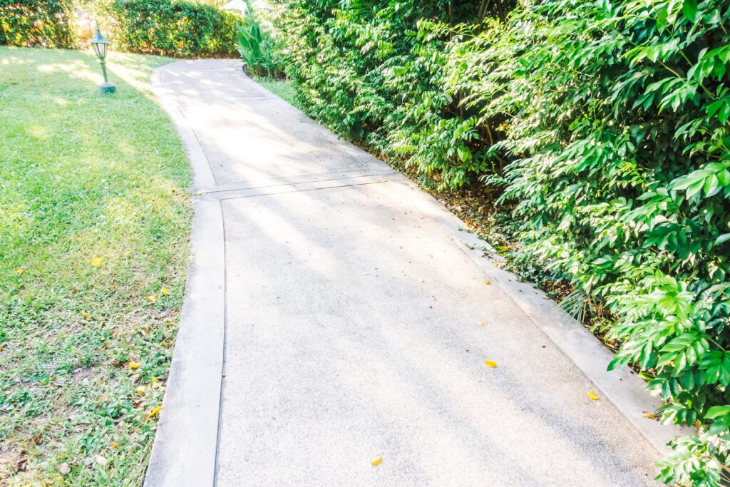 concrete walkway grand prairie