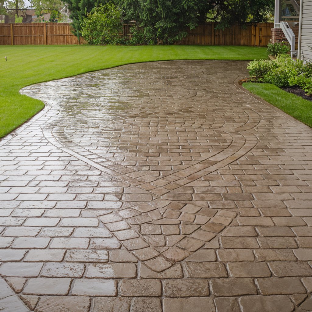 stamped concrete grand prairie