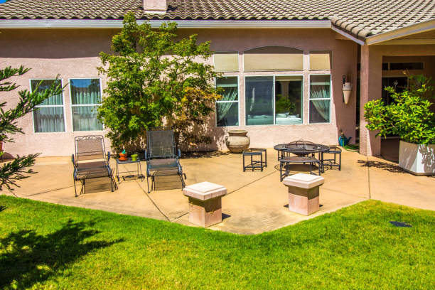 concrete patio grand prairie