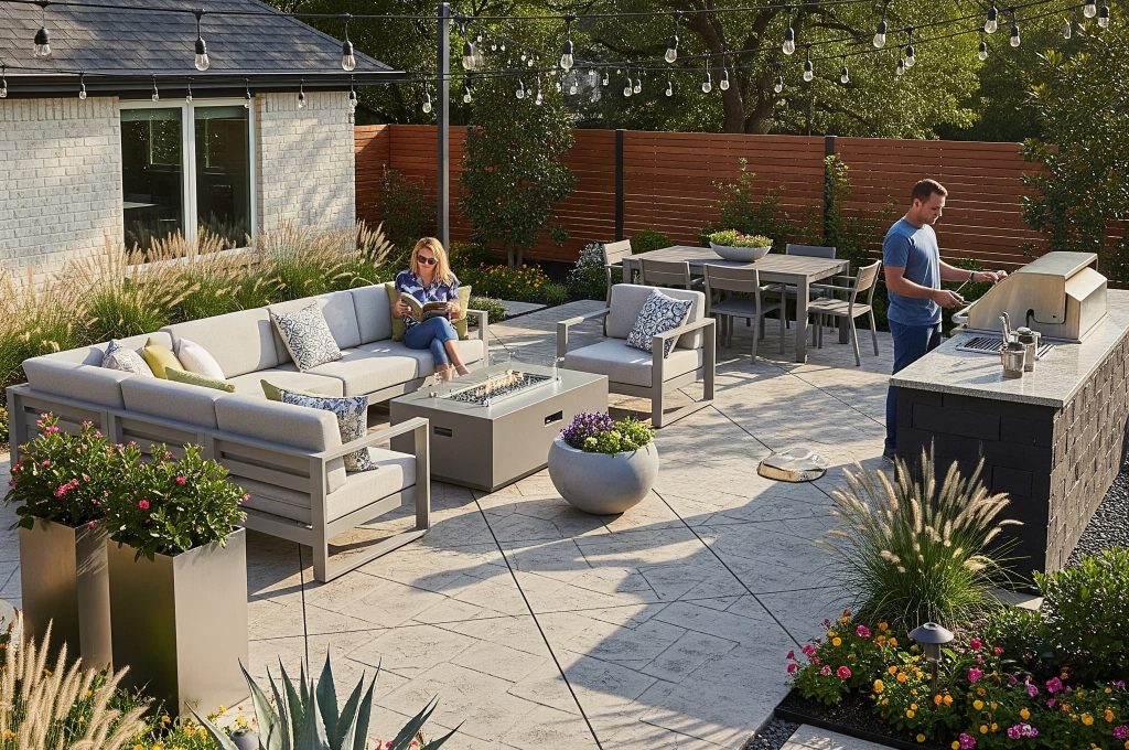 Concrete Patio concrete patio grand prairie