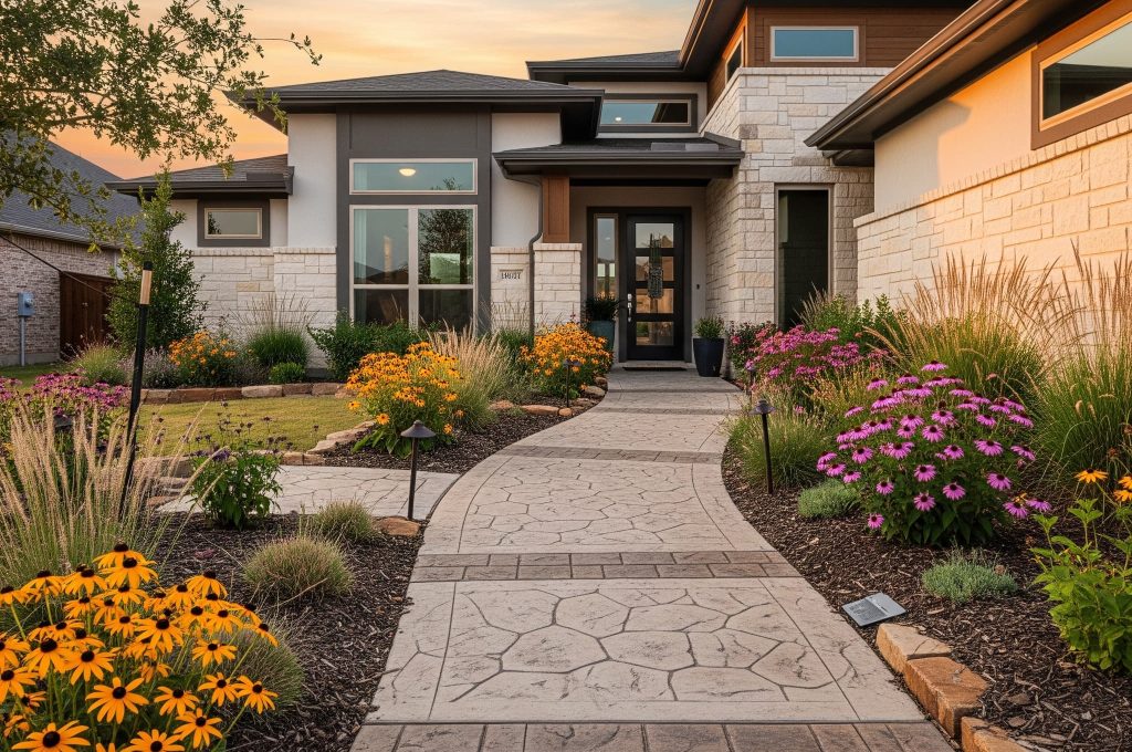 Concrete Walkways concrete walkway grand prairie